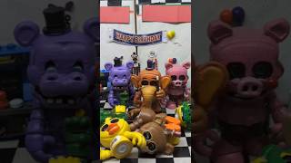 FNaF Nedd Bear VS Orville Elephant Stop Motion Animation [upl. by Tennes27]