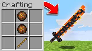 I Added CUSTOM WEAPONS into Minecraft… [upl. by Yrallih]