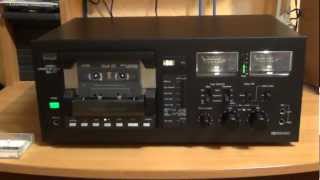 Кассетная дека Sansui SC  77 [upl. by Ydac895]