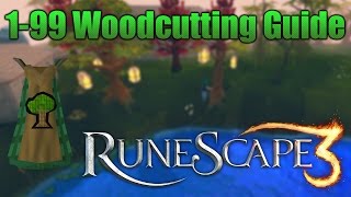 Runescape 3 199 Woodcutting Guide Fastest and profitable [upl. by Magbie845]