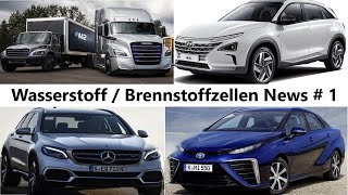 Wasserstoff Brennstoffzellen News 1 Neues Format Informationen und Hintergründe [upl. by Tatiana931]