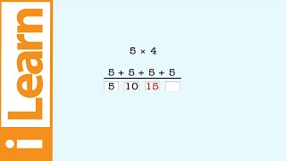 Multiplication Using Repeated Addition 2510 [upl. by Drus568]