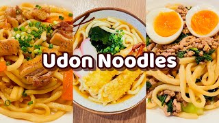 3 Easy 15 Minute Japanese Udon Noodles  Revealing Secret Recipes [upl. by Calendra563]