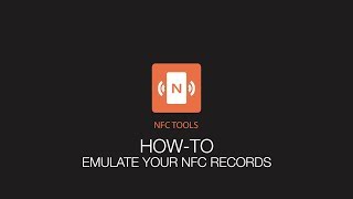 NFC Tools How to emulate your NFC tags [upl. by Ihsir]