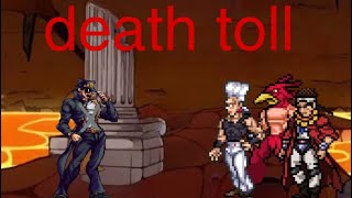 fnf death toll but jotaroexe vs polnareff and avdol [upl. by Ham]