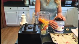 Blended Diet Demonstration for GTubes [upl. by Dewhurst]