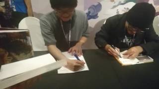 Aoyama Gosho Senseis interviewdialogue Detective Conan book signing 2 [upl. by Stephen]