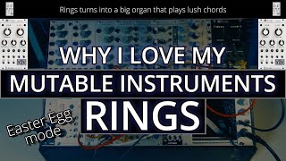 Why I love my Mutable Instruments Rings Easter Egg Mode [upl. by Asli]