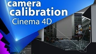 Camera Calibration тэг в Cinema 4D и немного про Camera Mapping  C4D 005 [upl. by Aekin]