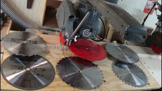 Choosing a Radial Arm Saw Blade part 1 [upl. by Gradeigh]