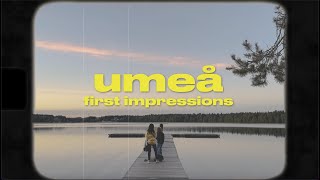 VLOG Exchange in Umeå  First Impressions [upl. by Ardnuahc695]