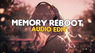 Memory Reboot  Instrumental  Slowed Reverb  Audio Edit [upl. by Hillegass2]