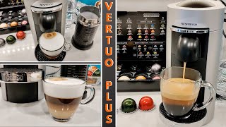 Nespresso VertuoPlus Deluxe amp Aeroccino 3 Milk Frother  Full Review and Demo [upl. by Learsi276]