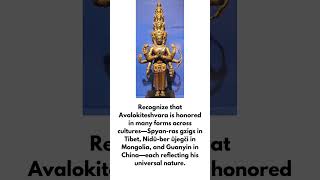 Avalokiteshvara Manifestation of the selfborn Eternal Amitabha Buddha [upl. by Ahsar]