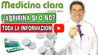 ASPIRINA BENEFICIOS Y CONTRAINDICACIONES ¿Cómo actúa en nuestro cuerpo  Medicina Clara [upl. by Kama]