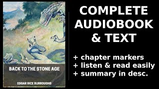 Back to the Stone Age 💛 By Edgar Rice Burroughs FULL Audiobook [upl. by Maharba428]