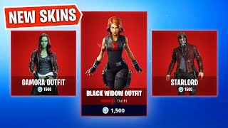 NEW STAR LORD SKIN in Fortnite  NEW SKIN RARITY [upl. by Anikal32]