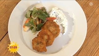 Leben und genießen Das Sellerieschnitzel  Sat1 Frühstücksfernsehen [upl. by Absalom117]