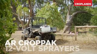 Croplands AR CropPak 12Volt Sprayers  30 60 and 100 litre tanks [upl. by Lillis]