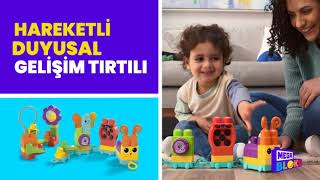 Mega Bloks® Hareketli Duyusal Gelişim Tırtılı  AD [upl. by Milicent]