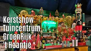 Kerstshow Tuincentrum GroenRijk t Haantje ⭐⭐⭐⭐⭐ 2024 [upl. by Rehposirhc]