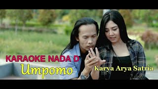 UMPOMO KARAOKE NADA COWOK D [upl. by Eenyaj746]