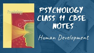 Psychology Class 11 Notes  Human Development [upl. by Philipa]