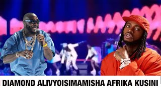 DIAMONDPLATNUMZ ALIVYOITIKISA AFRIKA YA KUSINIDAVIDO APIGWA CHINI [upl. by Westney]