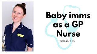 Baby Immunisation training as a GP Nurse UK [upl. by Norb]