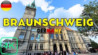 Braunschweig Germany 4K Walking Tour  A Historic City with a Special Charm [upl. by Schellens621]