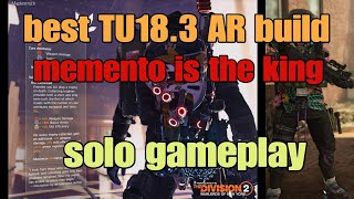 The division 2 try this build for pvp TU183 best memento AR build solo manhunt and entertainment [upl. by Kenley]