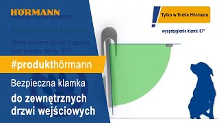 bezpieczną klamkęI Hörmann [upl. by Buiron]