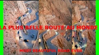 most beautiful road in the world TISDRIN BOUMALNE DADES [upl. by Etireuqram338]