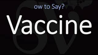 How to Pronounce Vaccine 2 WAYS British Vs American English Pronunciation [upl. by Etnuaed524]