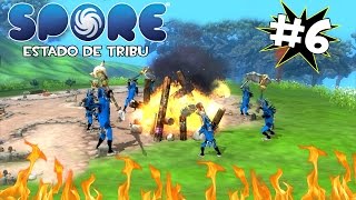 GUERRA DE TRIBUS  SPORE  EP 6 [upl. by Norrv]