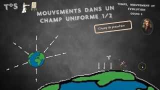 cours 3 mouvement dans un champ de pesanteur uniforme [upl. by Tegirb638]