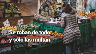 Farderas se ROBAN de todo en tiendas y supermercados  ¡El castigo es sólo una multa [upl. by Aerdnwahs39]