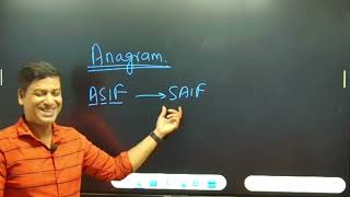 Anagram Vs Isomerism [upl. by Agatha]