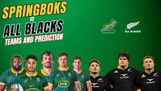 Springboks vs All Blacks Who Has the Edge A Full Breakdown of Teams Stats amp Predictions [upl. by Lejna]