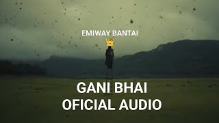 GANI BHAI OFICIAL AUDIO BY EMIWAY BANTAI SUPER LYRICS [upl. by Ameehsat]