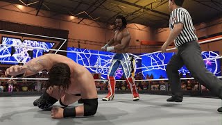 Teddy Jones vs Joe Gacy WWE NXT April 2 2024  WWE 2K24 [upl. by Iney352]