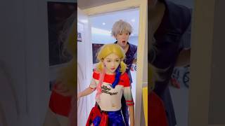 Wowww super Magic tricks 🤡😚cosplay magic shorts [upl. by Ylrrad]