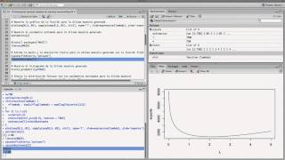 Estimación puntual con el método de máxima verosimilitud en R [upl. by Arissa]