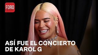 Karol G en el Estadio Azteca 2024 Espectacular primer concierto  Las Noticias [upl. by Armat]