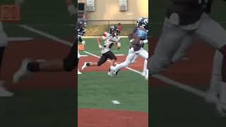 JV Newark Collegiate Academy Panthers MAHROD with 2 INT 1 back to the CRIB highschoolfootball [upl. by Breban]