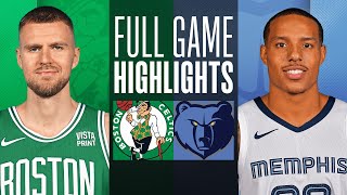 CELTICS at GRIZZLIES  FULL GAME HIGHLIGHTS  November 19 2023 [upl. by Wanda621]