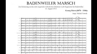 Badenweiler Marsch  Georg Fürst  Blasorchester  Marche pour Orchestre dharmonie [upl. by Uok]