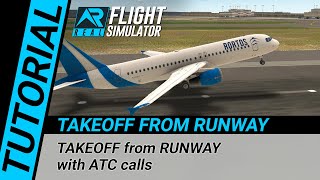 RFS Real Flight Simulator  Tutorial TAKEOFF from RUNWAY [upl. by Augustus829]