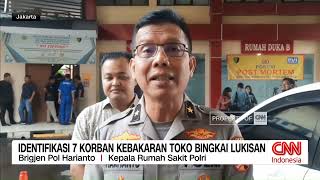 Identifikasi 7 Korban Kebakaran Mampang Toko Bingkai Lukisan [upl. by Tsai268]