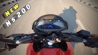 All New 2024 Bajaj Pulsar Ns200 Top Speed test  140 In Seconds  New Ns 200 [upl. by Lonne250]